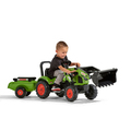 Frontlastare Claas m/släp Grön Falk